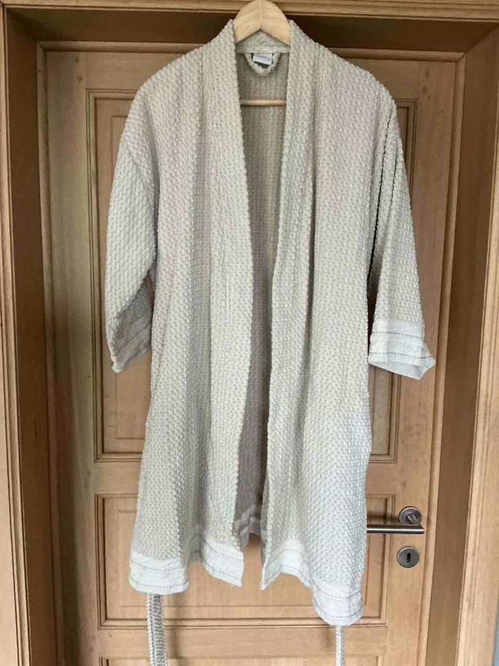 Badjas maat S, Kleding | Dames, Homewear, Zo goed als nieuw, Maat 36 (S), Beige, Ophalen of Verzenden