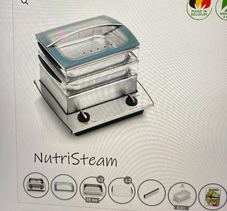 Dejelin - NutriSteam-stoomboot, Elektronische apparatuur, Stoomapparaten, Gebruikt, Ophalen