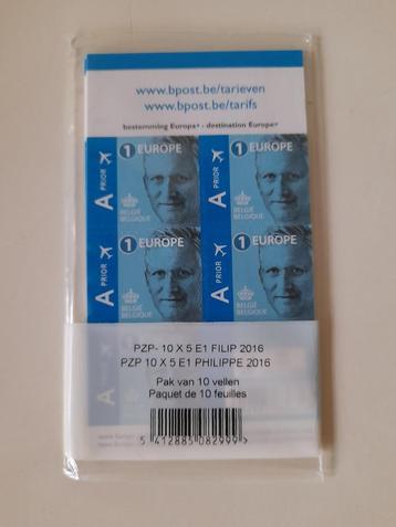 50 Postzegels - Koning Filip,  Europa., Koninklijk huis, Frankeerzegel, Ophalen of Verzenden, Postfris