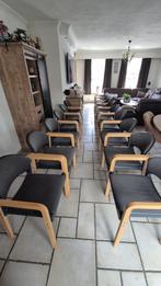 15 nette stoelen voor feest of vergadering, Gebruikt, Grijs, Vijf, Zes of meer stoelen, Ophalen