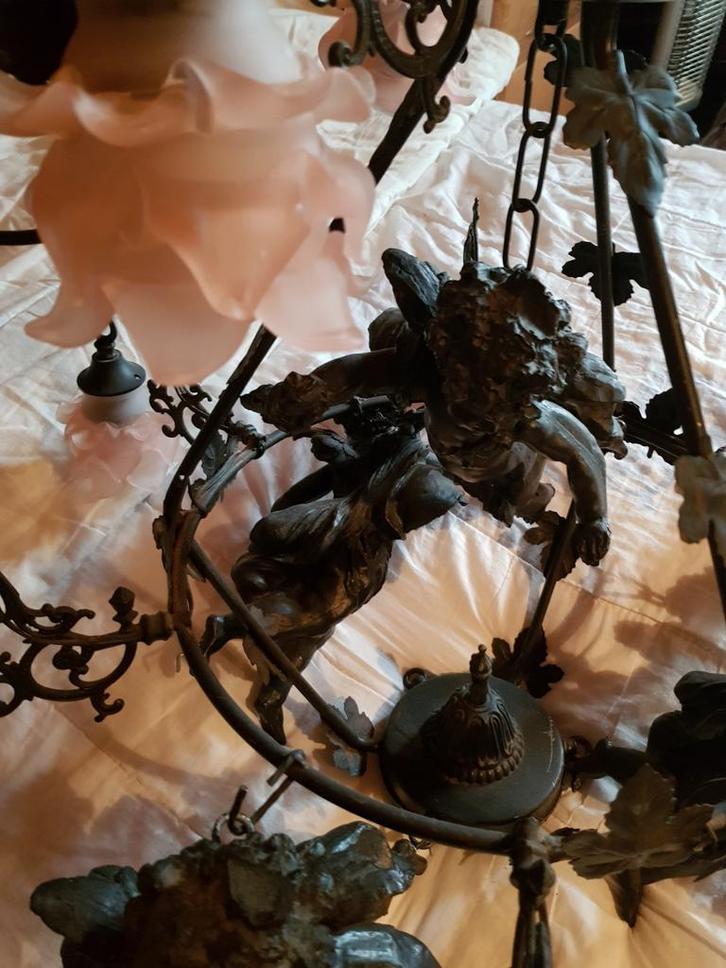 Engelen luster, Antiek en Kunst, Antiek | Verlichting, Ophalen