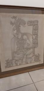 Pyrography in leder Mexico 1979, Enlèvement ou Envoi