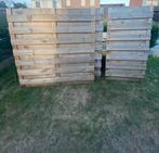 Houten tuin schutting, Tuin en Terras, Schuttingen, Ophalen, Minder dan 3 meter, Hout, 1 tot 2 meter