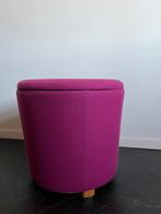 Velours vintage pouf, Ophalen, Zo goed als nieuw, Stof