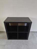 Ikea Kalax kast zwart 2x2, Ophalen, Met plank(en), Gebruikt, 50 tot 100 cm