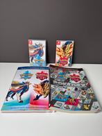 Pokemon shield en sword met guide books!, Ophalen, Zo goed als nieuw