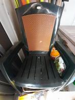 Tuinstoelen gratis, Ophalen, Zo goed als nieuw, Kunststof, Stapelbaar