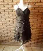 robe femme t.38 noire neuve - ouhuan -, Noir, Taille 38/40 (M), Enlèvement ou Envoi, Longueur genou