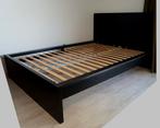 Ikea bed MALM, Ophalen, Gebruikt, Zwart, 140 cm