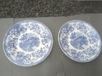 2 belles assiettes bleues de Delft identiques, Enlèvement ou Envoi