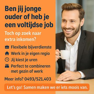 Extra Bijverdienste voor Jonge Ouders of Voltijdse Werkers – beschikbaar voor biedingen