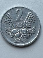 Polen 2 zl 1960 Jagody Polska, Ophalen of Verzenden, Losse munt