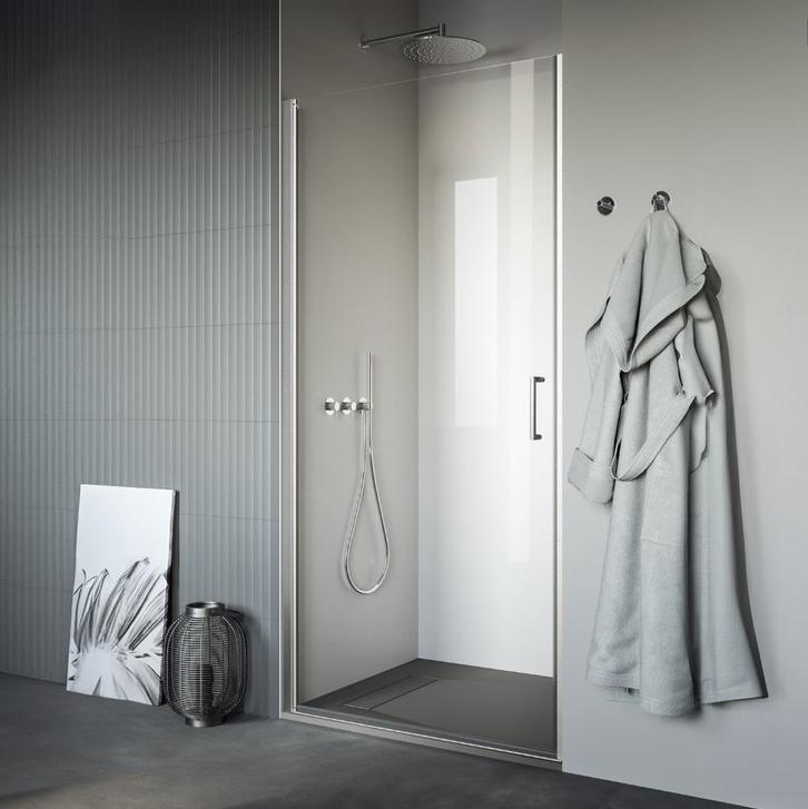 Porte de douche DTE (Inda) NEUVE (90200 cm), Doe-het-zelf en Bouw, Sanitair, Nieuw, Douche, Glas, Ophalen