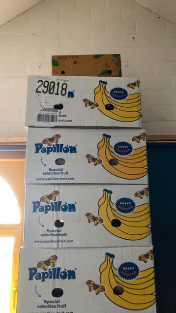 Bananendozen Leeg Perfecte conditie beschikbaar voor biedingen