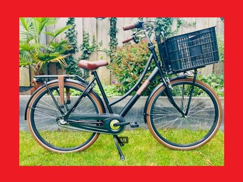 NIEUW zwart popal transport pickup dames fiets cortina u4, Fietsen en Brommers, Fietsen | Dames | Omafietsen, Nieuw, 50 tot 53 cm