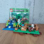 lego minecraft 21114  microworld the farm, Complete set, Gebruikt, Ophalen of Verzenden, Lego