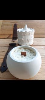 Bougie parfumée cerisier du Japon  naturelle fait main , p, Enlèvement ou Envoi, Bougie