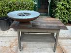 Plancha bbq met pizzaoven, Tuin en Terras, Ophalen, Zo goed als nieuw, Vrijstaand