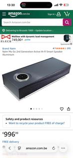 Naim Mu-So, Enlèvement ou Envoi, Comme neuf