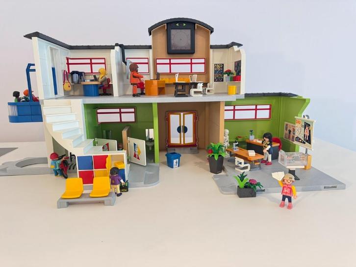Playmobil - School - 9453, Kinderen en Baby's, Speelgoed | Playmobil, Gebruikt, Complete set, Ophalen of Verzenden