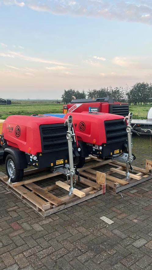 Atlas Copco en CP mobiele compressor kopen? Nieuw/ gebruikt, Zakelijke goederen, Machines en Bouw | Pompen en Compressoren, Ophalen of Verzenden