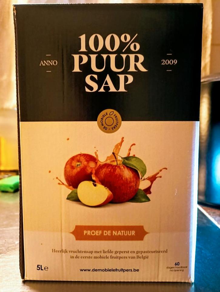 Appel-perensap (60-40%) - 5 Ltrbox - onbespoten, Diversen, Levensmiddelen, Ophalen