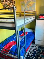 Stapelbed metalen frame, Ophalen, Zo goed als nieuw, 90 cm, Stapelbed