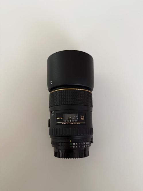 Tokina 100mm F/2.8 AT-X macro 1:1 Nikon FX, Audio, Tv en Foto, Foto | Lenzen en Objectieven, Zo goed als nieuw, Macrolens, Ophalen of Verzenden