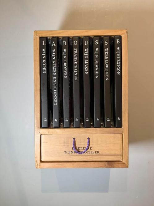LAROUSSE “de kleine wijnbibliotheek”, Boeken, Encyclopedieën, Zo goed als nieuw, Complete serie, Overige onderwerpen, Ophalen of Verzenden