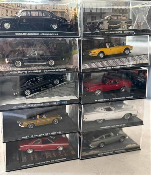 Lot : 30 James Bond auto‘s nieuw in verpakking, Hobby en Vrije tijd, Modelauto's | 1:87, Zo goed als nieuw, Auto, Ophalen