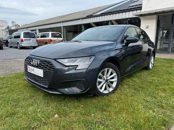 Audi A3 Sportback tsi Gris Manhattan 63.700 km Carplay Gps, Autos, Audi, Entreprise, Achat, A3, ABS, Airbags, Air conditionné