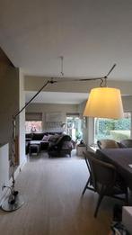 Artemide tolomeo mega terra met dimmer - wit crème kap, Maison & Meubles, Comme neuf, Métal, Italiaans design, 150 à 200 cm