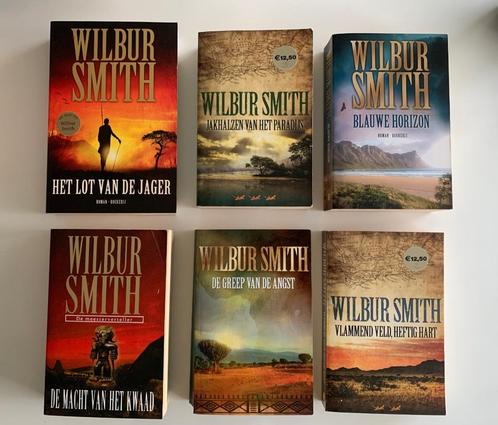 6 avonturenromans, Courtney-serie, Wilbur Smith, in perfecte, Boeken, Avontuur en Actie, Gelezen, Ophalen of Verzenden