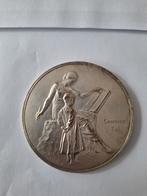 Herdenkings medaille/penning verzilverd, Ophalen of Verzenden