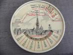 Antieke Blikken Kalender! Antwerpen 1849-2007! Zeldzaam!!!, Ophalen of Verzenden