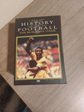 7 DVD Set / The history of football beschikbaar voor biedingen