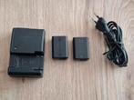 Sony BC-VW1 oplader + 2 batterijen NP-FW50 van Sony a7 a6000, Ophalen of Verzenden, Zo goed als nieuw
