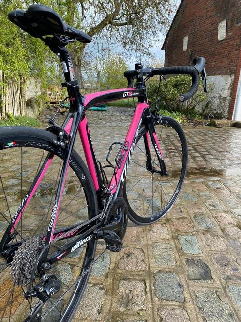 Koersfiets dames Willier Triestina GTR Granturismo, L(55), Vélos & Vélomoteurs, Vélos | Vélos de course, Comme neuf, Femmes, Carbone