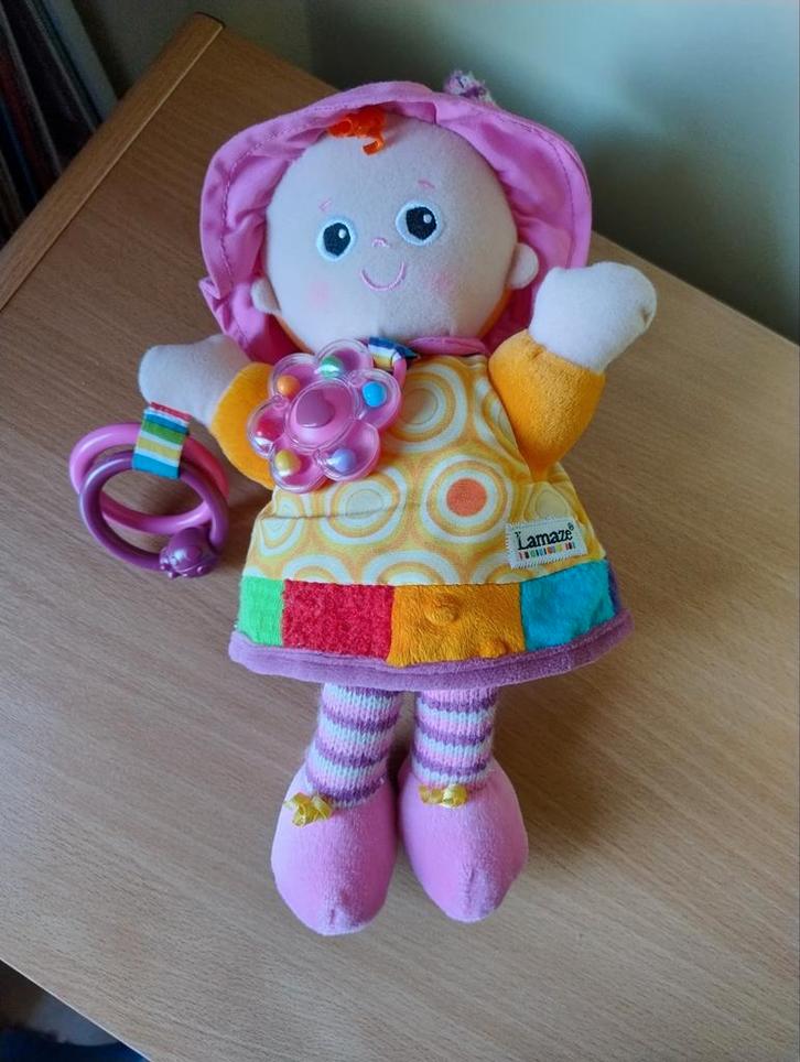 Knuffelpop Emily Lamaze, Kinderen en Baby's, Speelgoed | Babyspeelgoed, Zo goed als nieuw, Ophalen of Verzenden