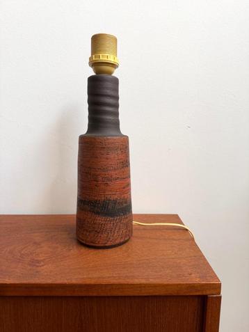 vintage stoneware lamp Scandinavië beschikbaar voor biedingen