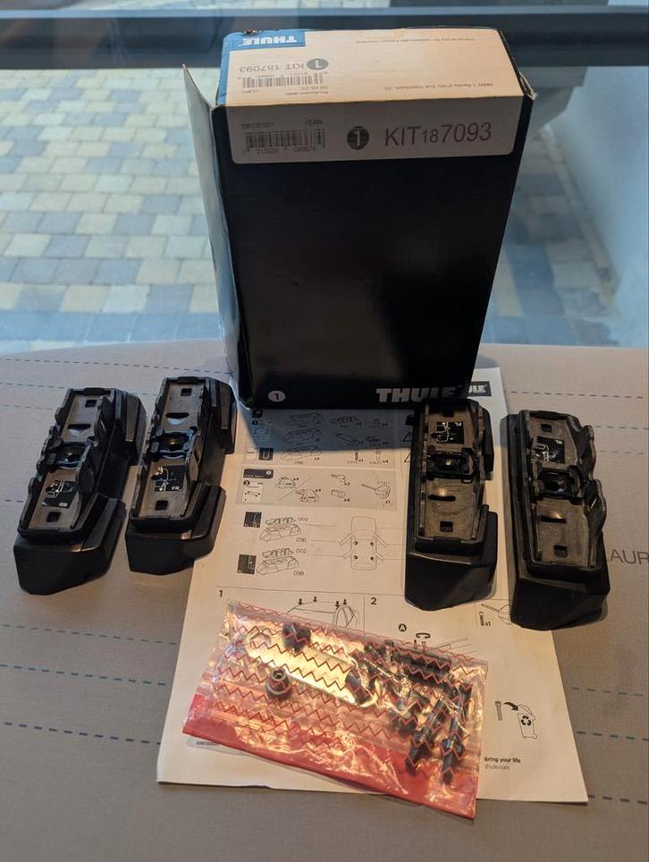 Kit Thule 187093, Autos : Divers, Porte-bagages, Enlèvement ou Envoi