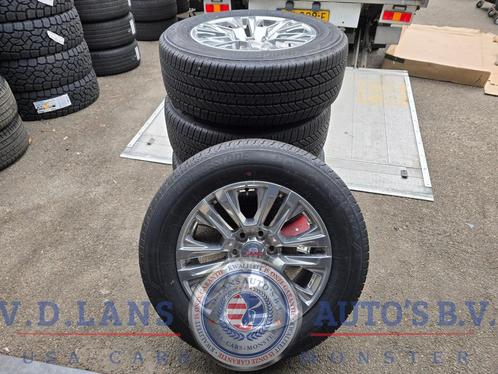 GMC Sierra velgen met Bridgestone Alenza banden 275/60 R20, Auto-onderdelen, Banden en Velgen, Banden en Velgen, All Season, Personenwagen