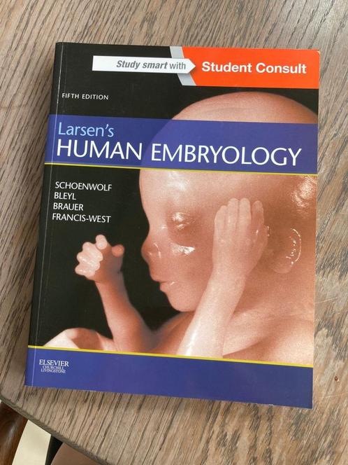 Larsen's Human Embryology - Schoenwolf, Boeken, Studieboeken en Cursussen, Nieuw, Hoger Onderwijs, Ophalen of Verzenden