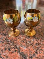 2 murano glaasjes vintage, Verzamelen, Glas en Drinkglazen, Ophalen, Gebruikt