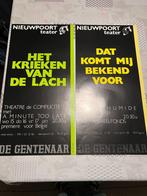 Vintage Posters Nieuwpoort Teater: Het krieken van de lach /, Verzamelen, Posters, Rechthoekig Staand, Deurposter of groter, Ophalen of Verzenden