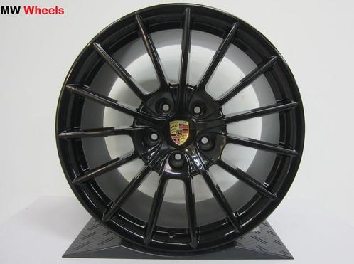 Originele Porsche Panamera GTS 20 inch velgen hg zwart, Auto-onderdelen, Banden en Velgen, Velg(en), 20 inch, Personenwagen, Gebruikt