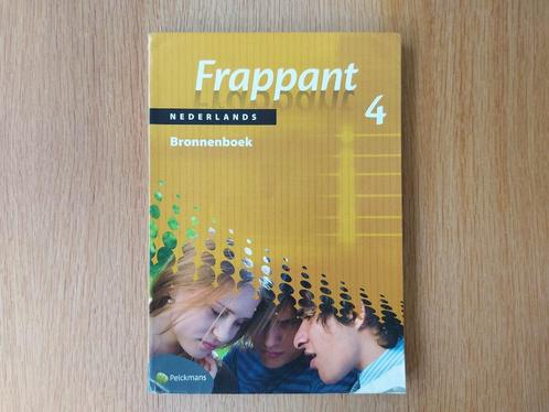 FRAPPANT NEDERLANDS 4 Bronnenboek : Verzorgde staat !, Boeken, Schoolboeken, Zo goed als nieuw, Nederlands, ASO, Ophalen of Verzenden
