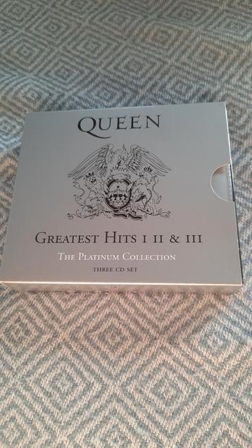 3cd QUEEN The platinum collection (Greatest Hits 1, 2 & 3) beschikbaar voor biedingen