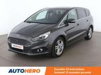 Ford S-Max 1.5 EcoBoost Titanium, Autos, Cuir, Argent ou Gris, 170 g/km, Euro 6