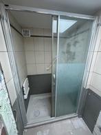 Douche bak , glas , kraan, Ophalen, Gebruikt, Met douche